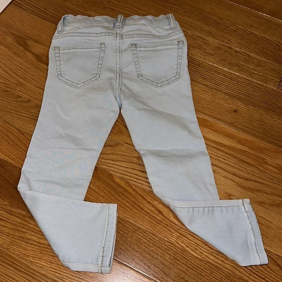 Girls Children’s Place Legging Jeans, Light Blue - Picture 4 of 5